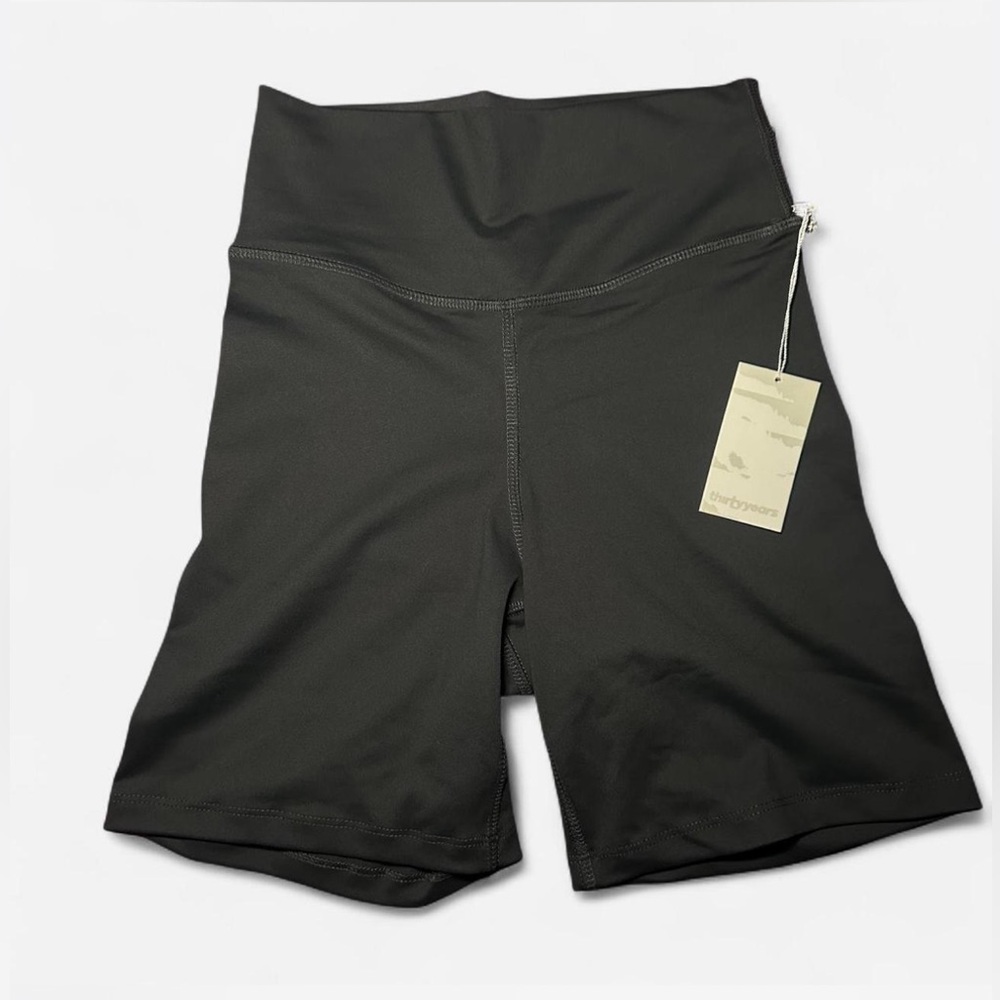 Thirty Years Gray Biker Shorts Brand New